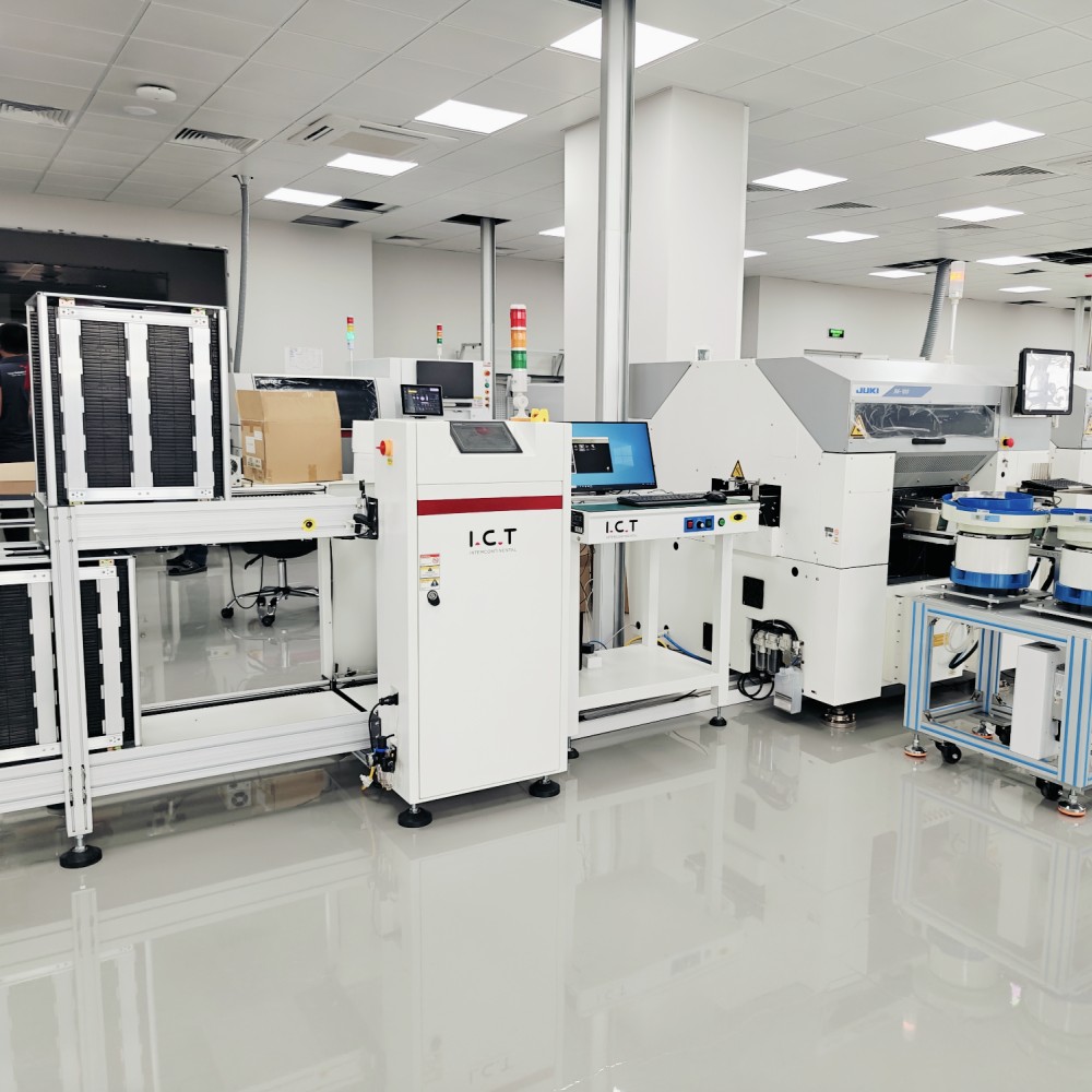 I.C.T | Saldatrice ad onda con flusso per pezzi di grandi dimensioni PCB 