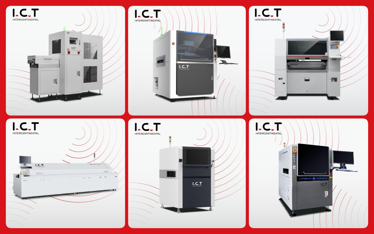 1 SMT Linea con SMT Macchina 01
