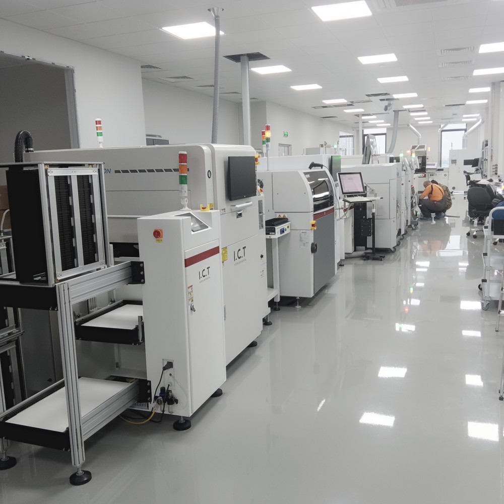 I.C.T | Linea di produzione di alta qualità PCBA