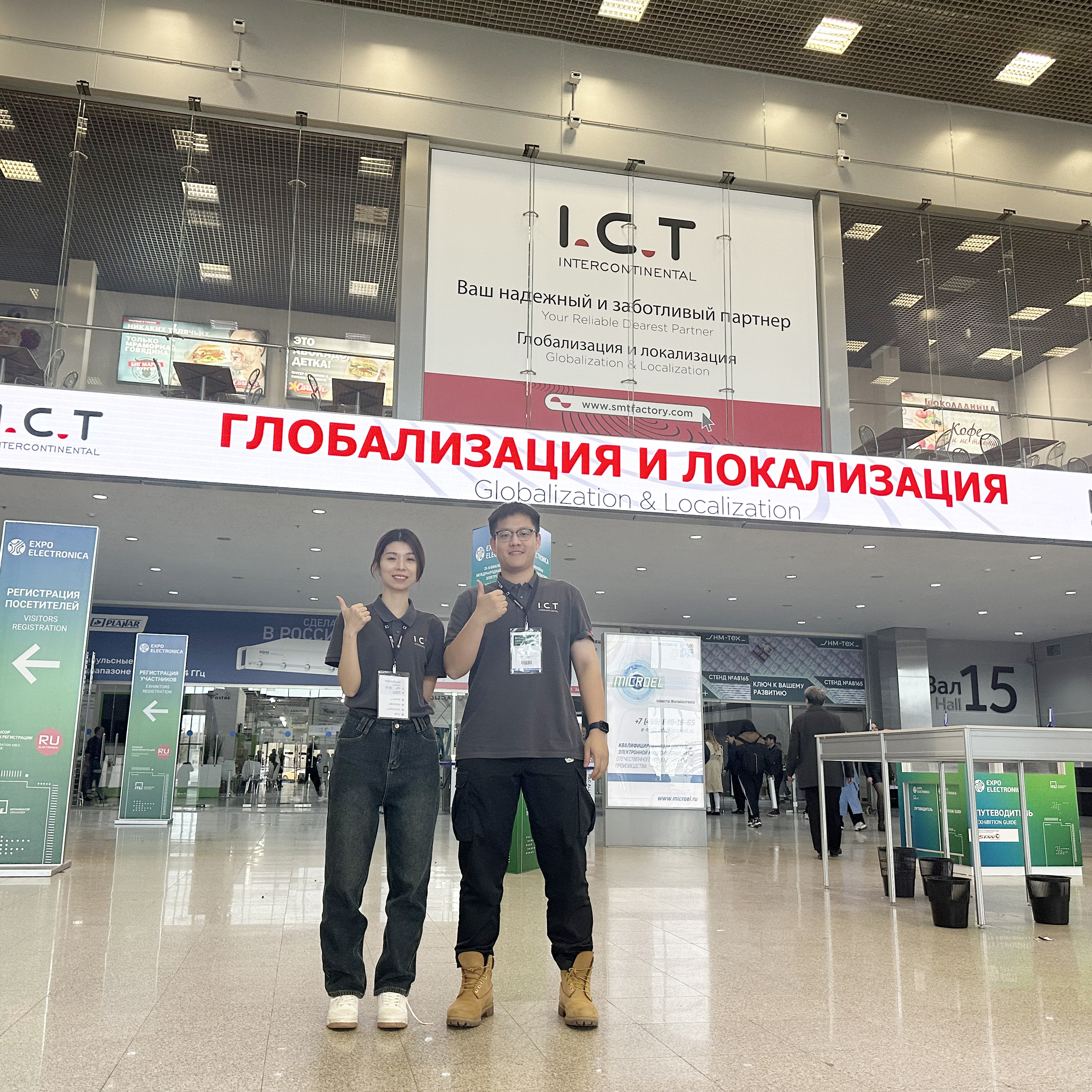 I.C.T alla fiera ExpoElectronica di Mosca
