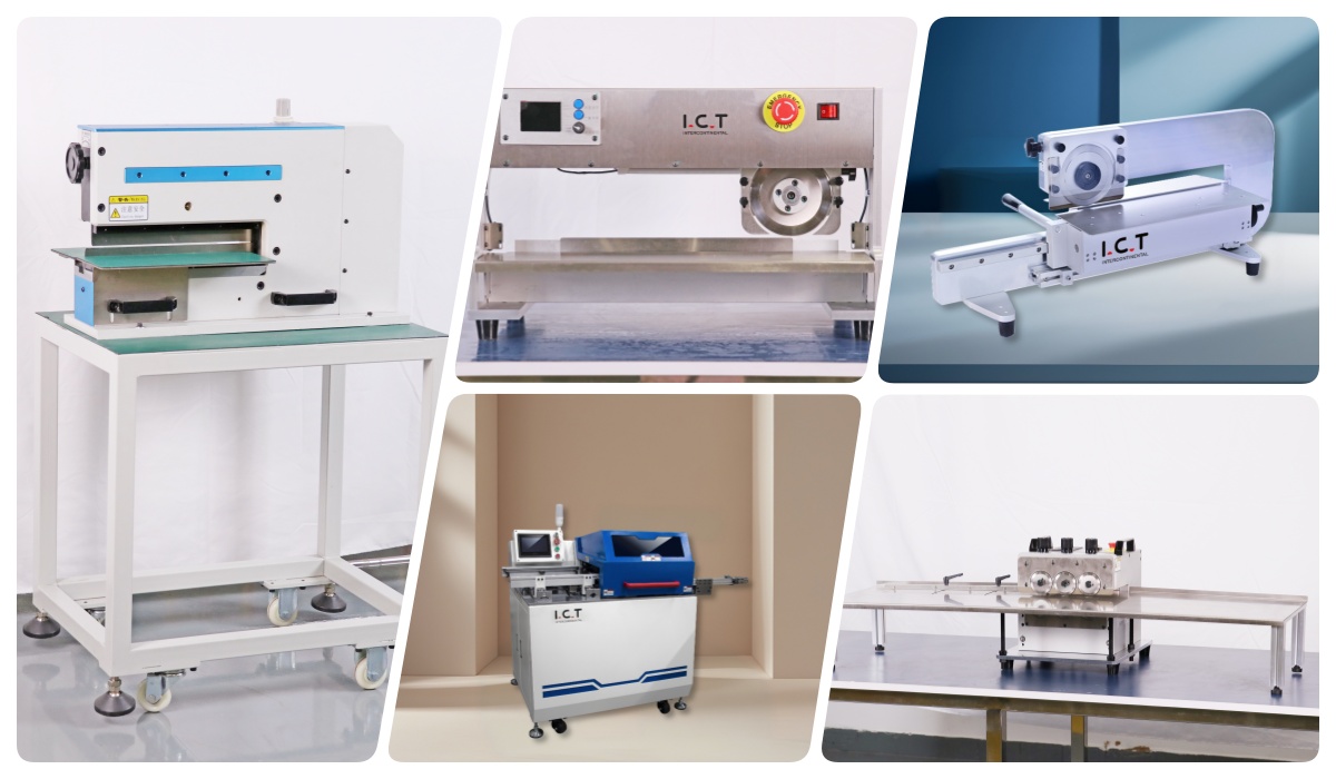 0-3 ICT PCB Macchina per il taglio a V