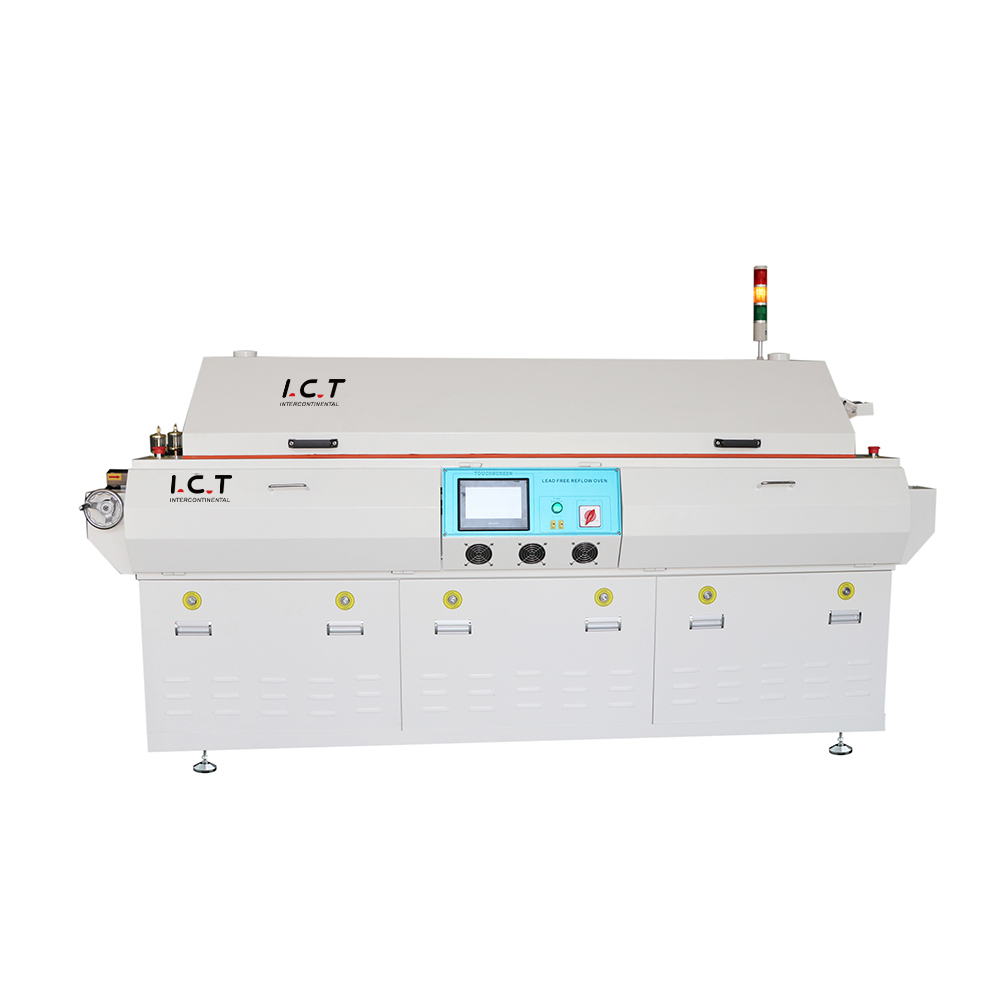 I.C.T-T4 |Forno per saldatura a riflusso SMT PCB di alta qualità