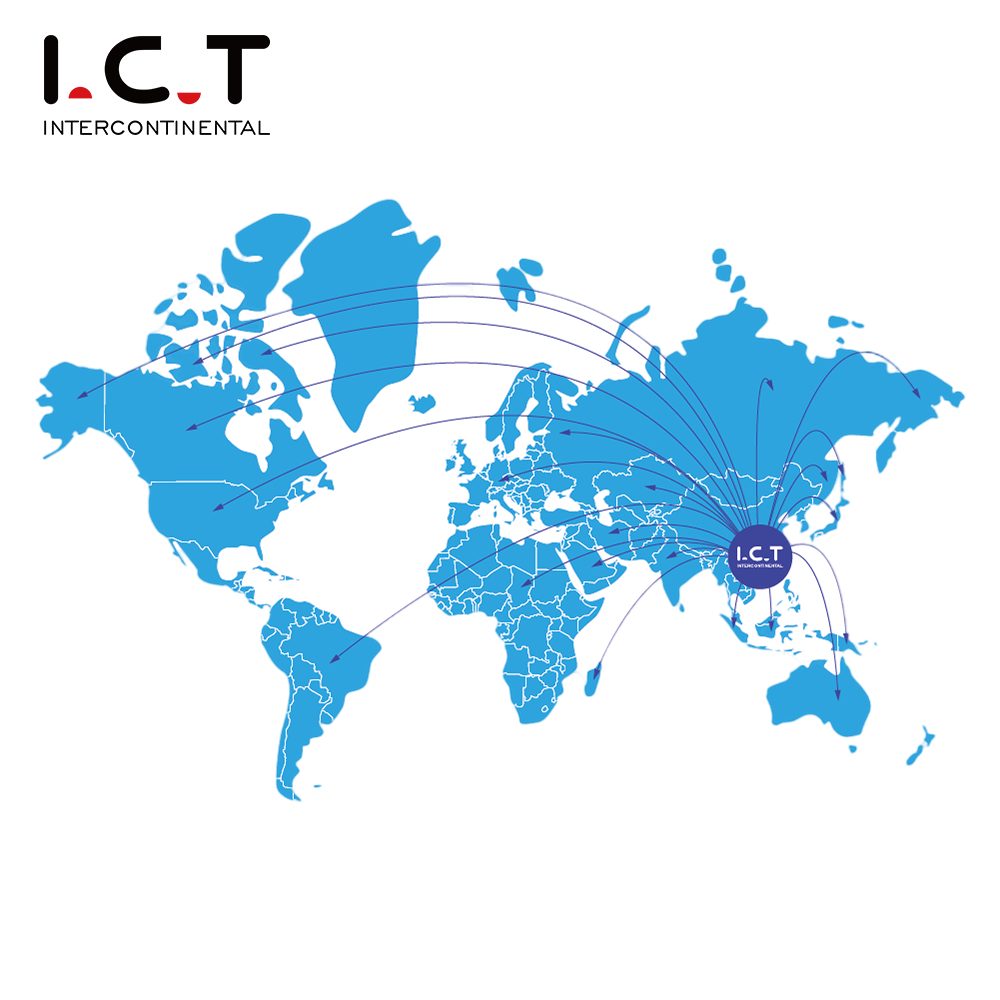 I.C.T | Soluzioni di linea complete SMT per la produzione di pannelli intelligenti IFPD