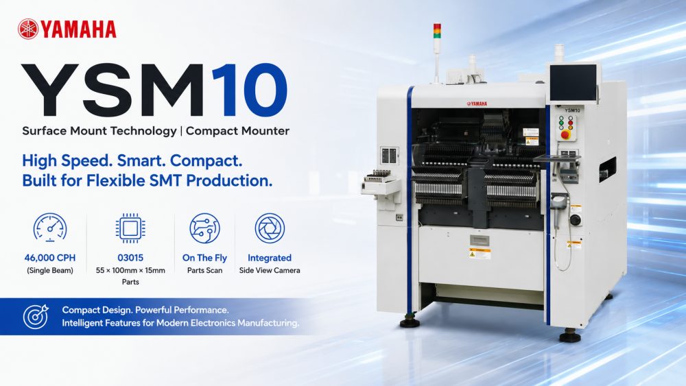 YSM10 Yamaha Smt Pick and Place Machine