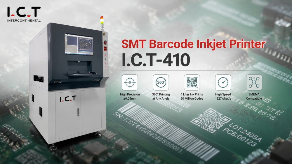 SMT barcode Inkjet printer SMT Stampante a getto d'inchiostro per codici a barre