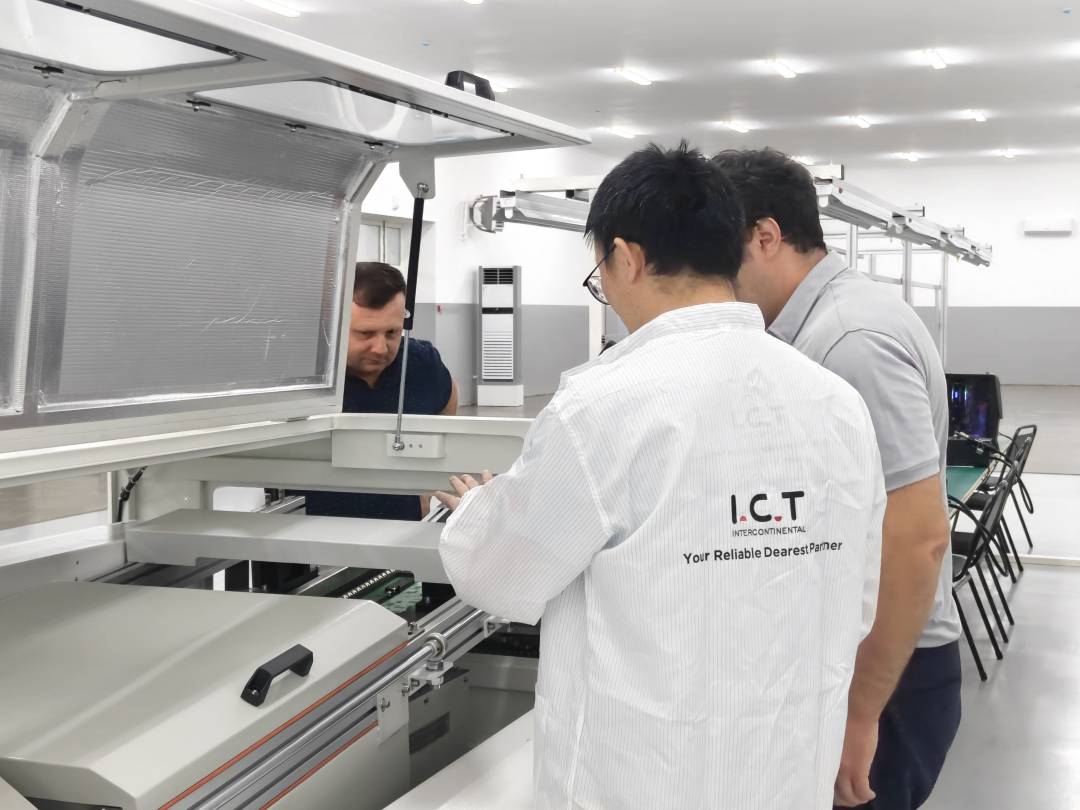 I.C.T Il team di ingegneri fornisce supporto tecnico completo per i clienti globali.jpg