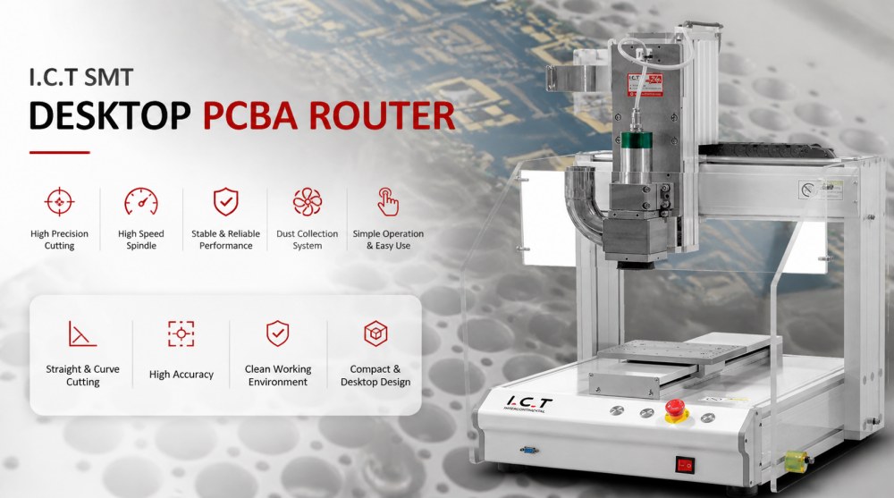 Router desktop ICT PCBA