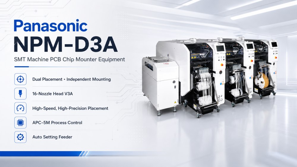 Montatore di chip Panasonic NPM D3A