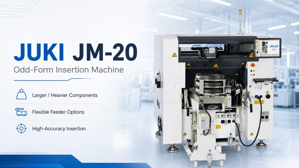 Macchina per l'inserimento di forme dispari JUKI