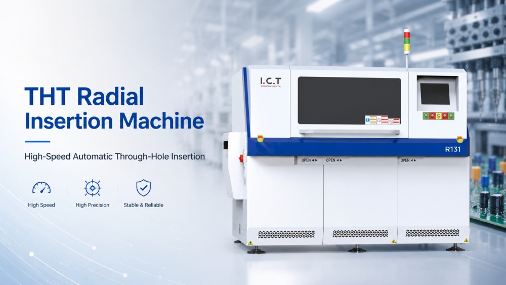 THT Radial Insertion Machine THT macchina da inserzione radiale