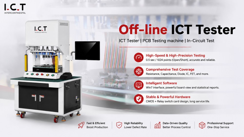 Tester ICT off-line